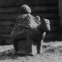 舞鶴へ行った金北将軍地蔵（山城豊作氏提供）