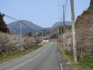 地蔵峠を遠望