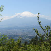 足柄城址からの富士山