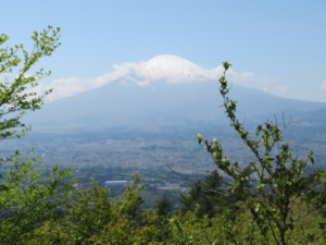 足柄城址からの富士山