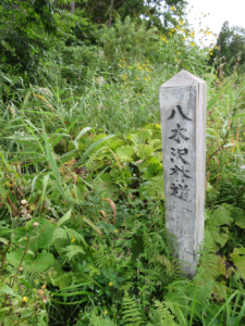 八木沢林道(川内口)入口