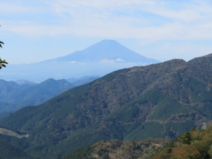 富士見台からの富士山