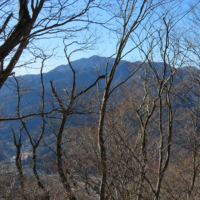 華厳山頂の景観