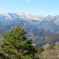 崩壊地周辺からの景色