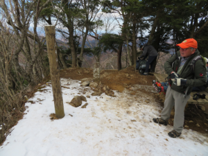 三峰山山頂