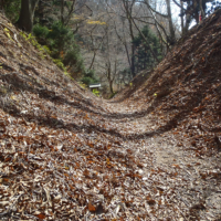 Ｕ字道の先はオグロ坂峠