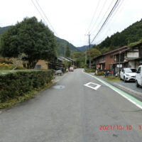 贄川宿の街並み：旧秩父往還