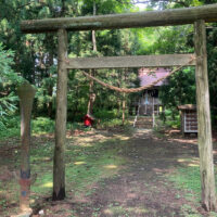 柳沢口の岩手山神社