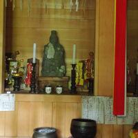 役行者堂（お堂の中の様子）