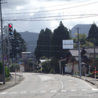 南砺広域農道との交差点