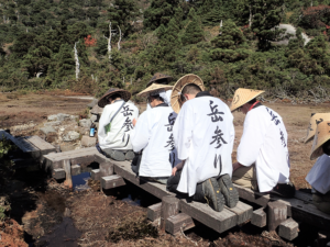 花之江河・「岳参り」