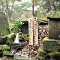 楠川前岳山頂・祭祀祠