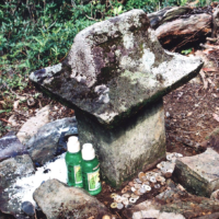 向岳二の岳・祭祀祠