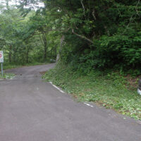 通行止めの旧国道