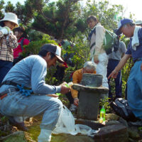長峰の「岳参り」