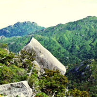 黒味岳から永田岳・宮之浦岳