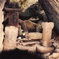 栗生岳の祭祀祠