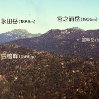 宮之浦岳・永田岳・白檀峰