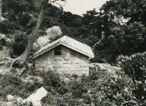 花之江河小屋（昭和37年倒壊）