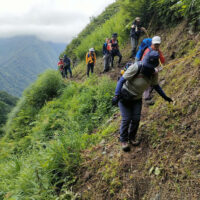 セルフビレイでトラバース