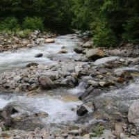 白沢篭川合流点