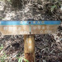 古代東山道の道標があります