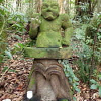 宮之浦・牛床詣所（吽形）