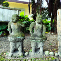 宮之浦・益救神社仁王像