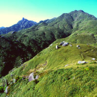 平石から宮之浦岳遥拝