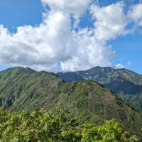 一ノ峰から禅定道