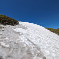 三ノ峰のトラバース