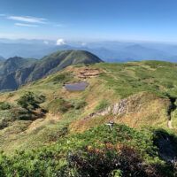 別山平の宿坊跡