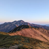 別山から白山へ