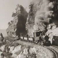 上部鉄道：明治26年(1893年)に開通した。角石原と石ケ山丈(いしがさんじょう)を結ぶ延長5532mの鉄道。明治44年廃止。