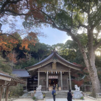 竈門神社本殿