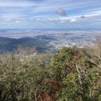 山頂からの北側の眺望