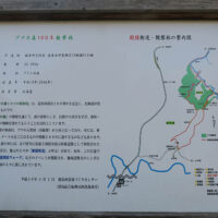 スタート地点の案内板