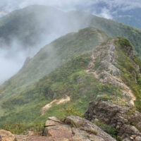剣ヶ峰の登り