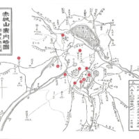 赤城山案内略図（岩澤正作）昭和初期のものと思われる