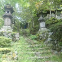 大陽寺の表参道入口