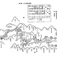 立山新道見取り図：出典「大山の歴史」大山町、1990年