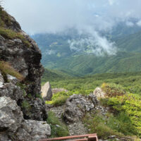 鉄ハシゴと眺望