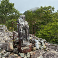 ニセ鶏頭のピーク　後方に鶏頭山