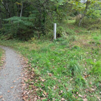 逆コースの場合はここで右へ入る