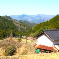 大原上からの眺め