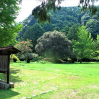 藩邸の庭園嘉楽園跡