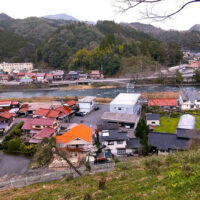 柿木村の展望　報国寺から