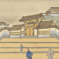 高埼亀井邸の屋敷図