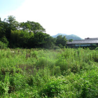 六日市の本陣は庄屋の裏、この辺りにあった