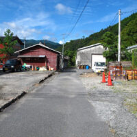 本陣からの御縦道跡